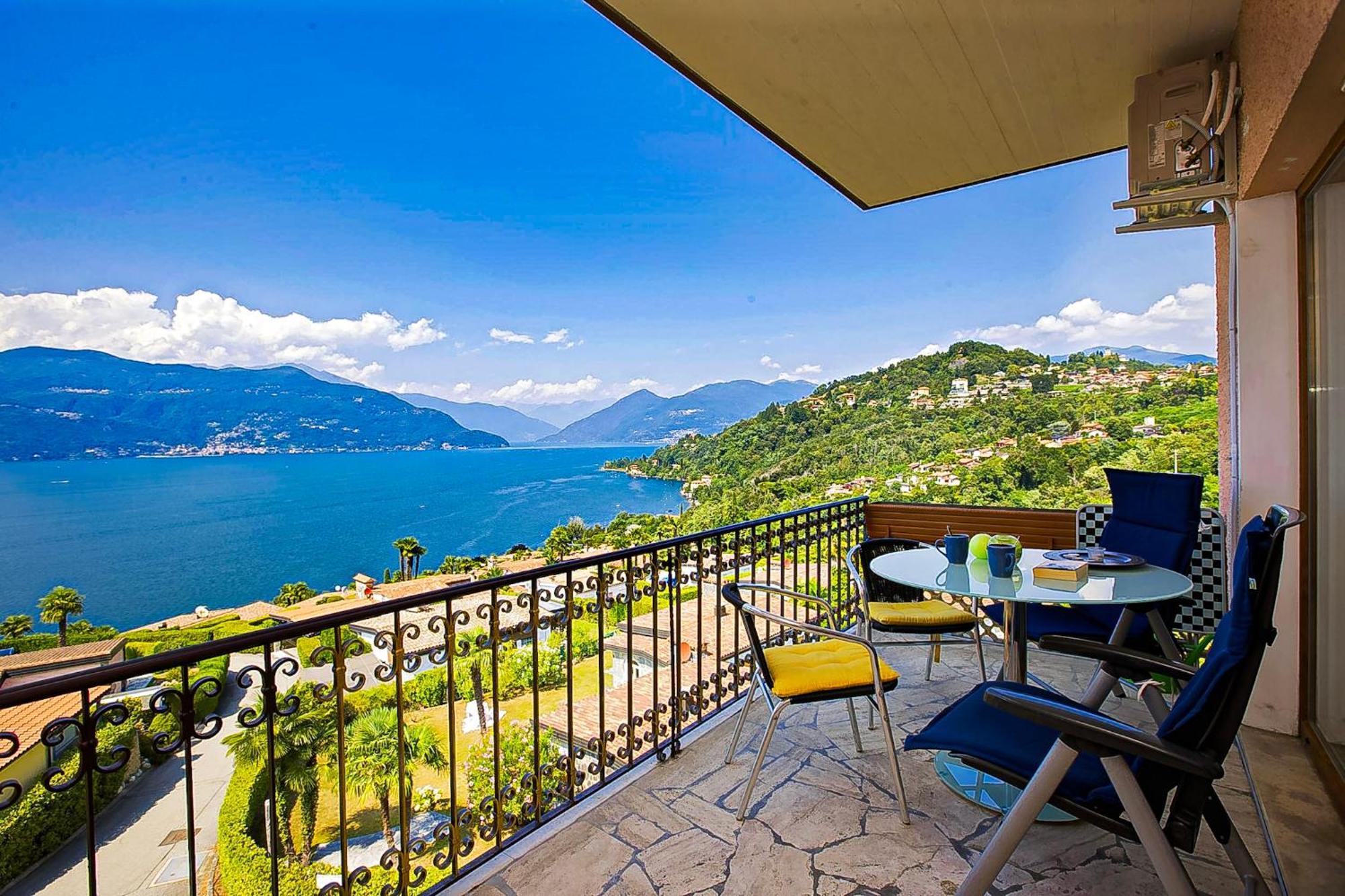 Parco Belmonte: Vista Fantastica Lägenhet Brezzo Exteriör bild